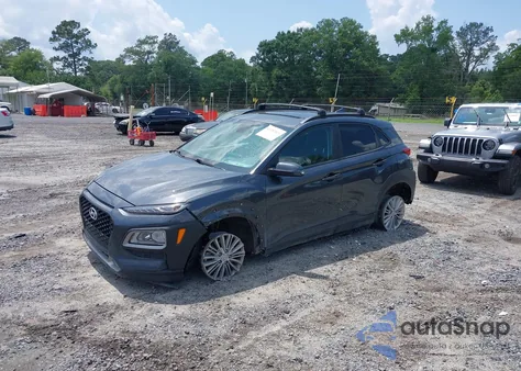 2021 Hyundai Kona Sel Plus z USA, uszkodzony, nr VIN KM8K6CAA4MU740631